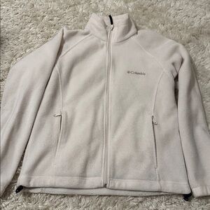 Columbia Ivory Fleece Zip Up
